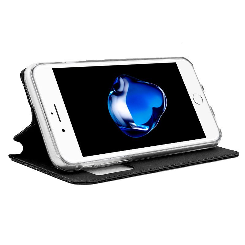 Funda COOL Flip Cover para iPhone 7 Plus / iPhone 8 Plus Liso Negro - Image 2