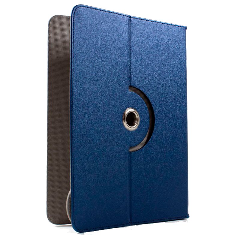 Funda COOL Ebook / Tablet 9 pulg Liso Azul Giratoria - Image 2