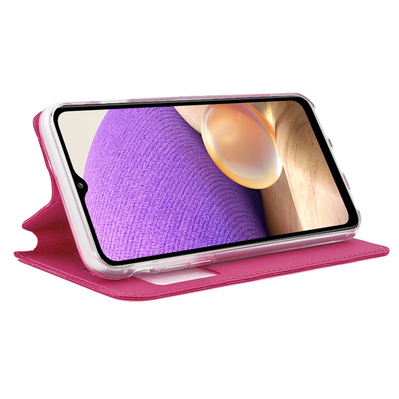 Funda COOL Flip Cover para Samsung A326 Galaxy A32 5G Liso Rosa - Image 2