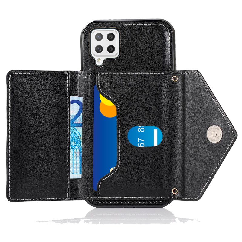 Carcasa COOL para Samsung A426 Galaxy A42 5G Colgante Wallet Negro - Image 4