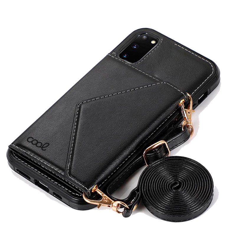 Carcasa COOL para Samsung G980 Galaxy S20 Colgante Wallet Negro - Image 4