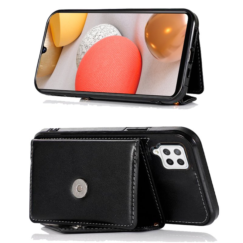 Carcasa COOL para Samsung A426 Galaxy A42 5G Colgante Wallet Negro - Image 3