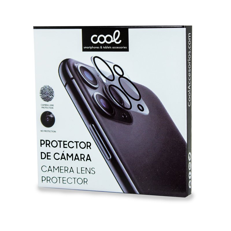 Protector Cristal Templado COOL para Cámara de iPhone 12 mini - Image 3