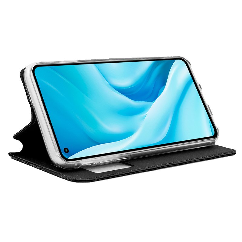 Funda COOL Flip Cover para Xiaomi Mi 11 Lite / Mi 11 Lite 5G Liso Negro - Image 2