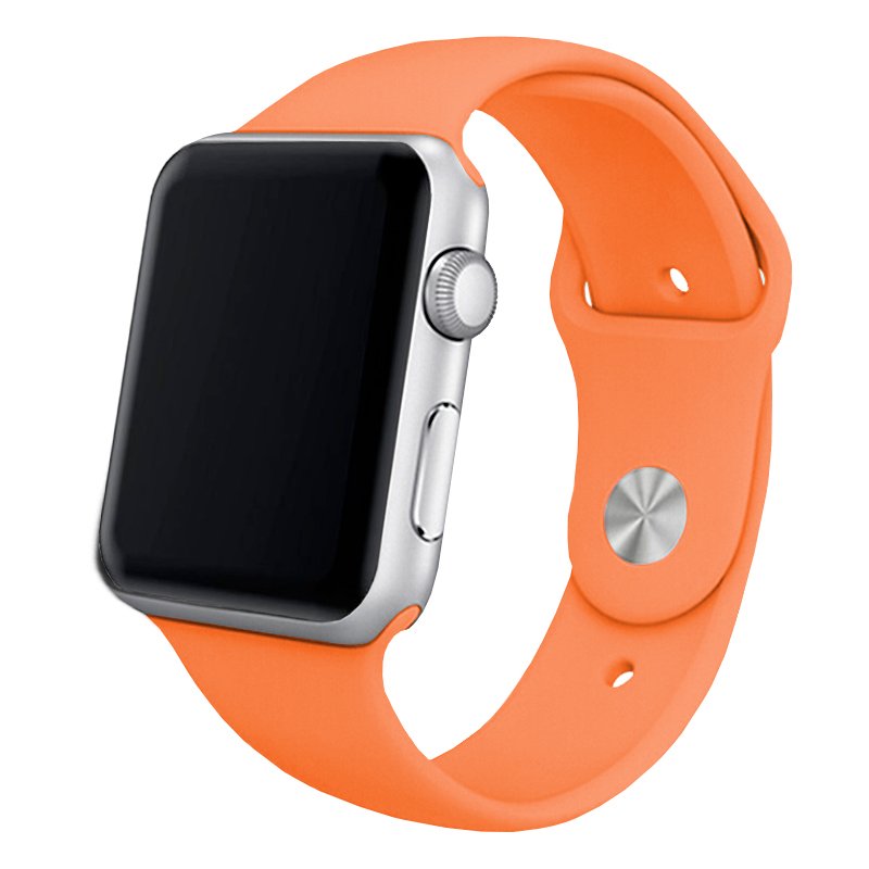 Correa COOL para Apple Watch Series 1 / 2 / 3 / 4 / 5 / 6 / 7 / SE (42 / 44 / 45 mm) Goma Coral