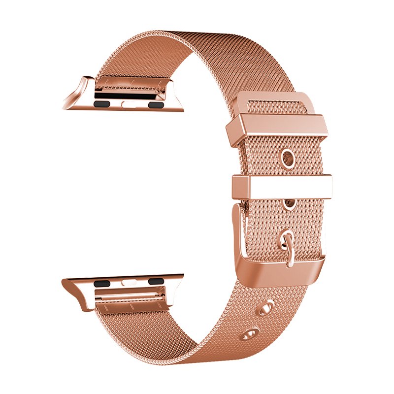 Correa COOL para Apple Watch Series 1 / 2 / 3 / 4 / 5 / 6 / 7 / SE (38 / 40 / 41 mm) Metal Rose Gold - Image 2