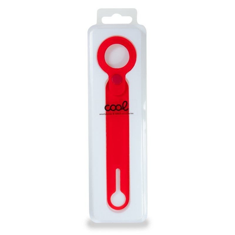 Loop Funda COOL Compatible con AirTag Silicona Rojo - Image 4