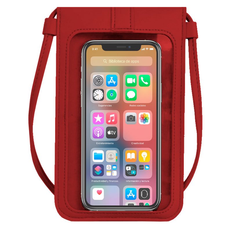 Funda Universal Bag Basic Hasta 6.7 pulg COOL Granate - Image 3