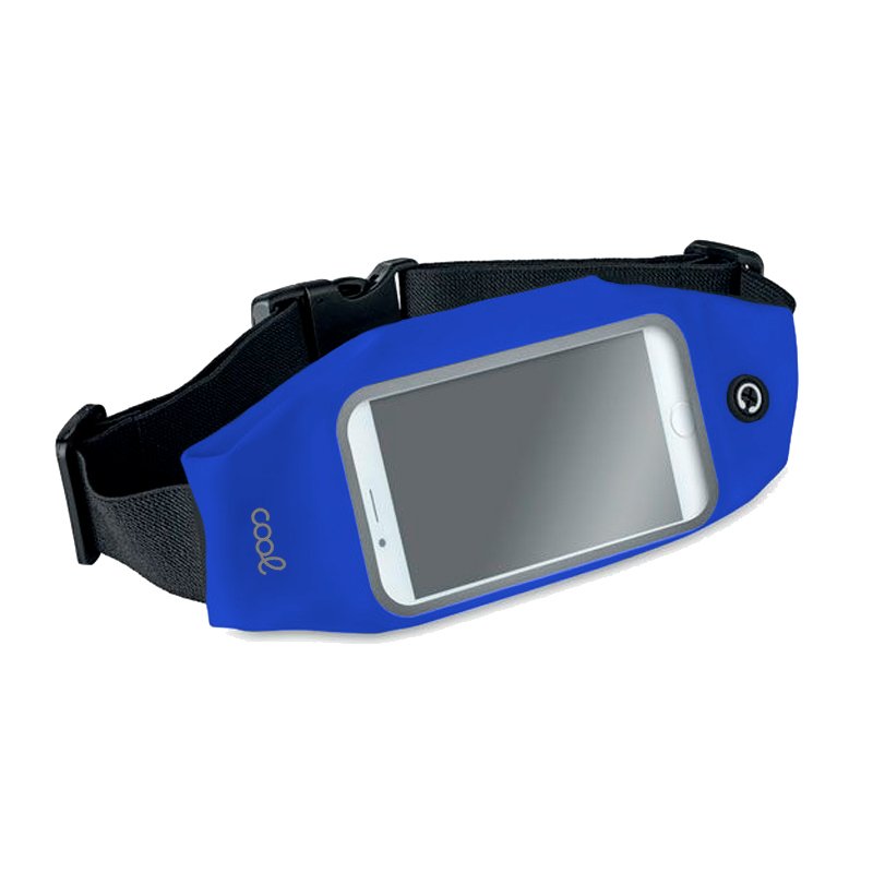 Funda Neopreno COOL Riñonera Universal (5.5 - 6.7 pulg) Azul - Image 4
