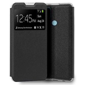 Funda COOL Flip Cover para Realme C21 Liso Negro