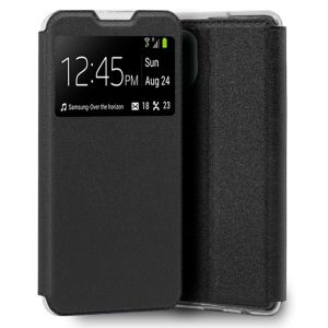 Funda COOL Flip Cover para Xiaomi Mi 11 Lite / Mi 11 Lite 5G Liso Negro