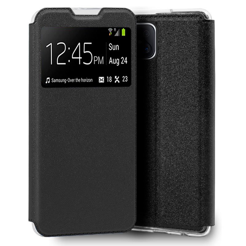 Funda COOL Flip Cover para Oppo Reno 4Z Liso Negro