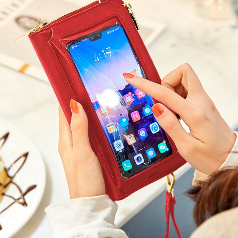 Funda Universal Bag Horizontal Hasta 6.7 pulg COOL Granate - Image 2