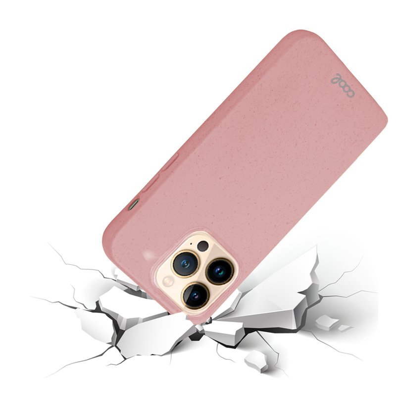 Carcasa COOL para iPhone 13 Pro Max Eco Biodegradable Rosa - Image 4