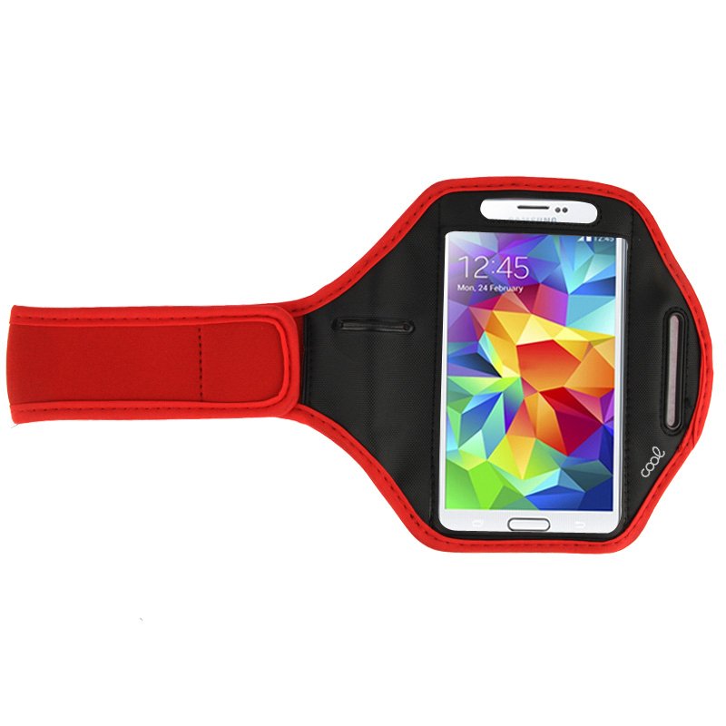 Funda Neopreno COOL Sports Universal (5.5 - 6 pulg) Rojo - Image 3