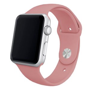 Correa COOL para Apple Watch Series 1 / 2 / 3 / 4 / 5 / 6 / 7 / SE (38 / 40 / 41 mm) Goma Rosa