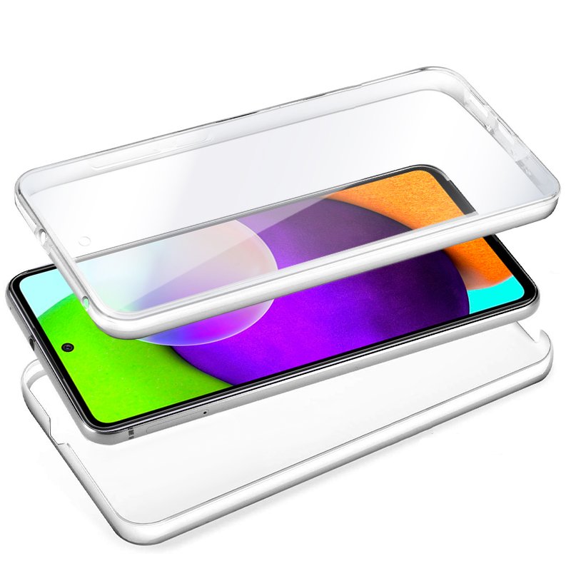 Funda COOL Silicona 3D para Samsung A525 Galaxy A52 / A52 5G / A52s 5G (Transparente Frontal + Trasera) - Image 2