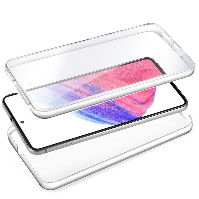 Funda COOL Silicona 3D para Samsung A536 Galaxy A53 5G (Transparente Frontal + Trasera) - Image 2