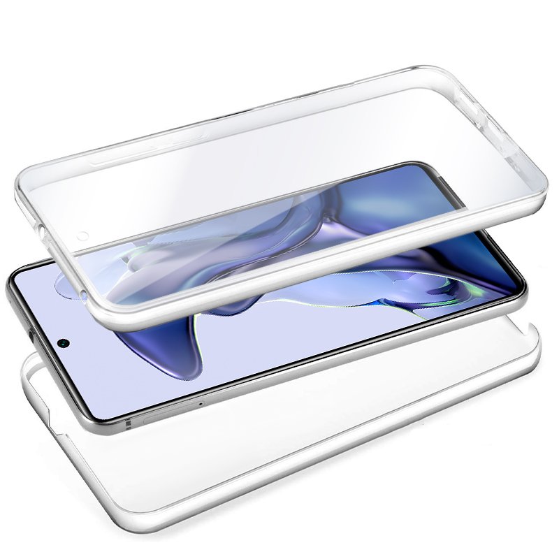 Funda COOL Silicona 3D para Xiaomi 11T / 11T Pro (Transparente Frontal + Trasera) - Image 2