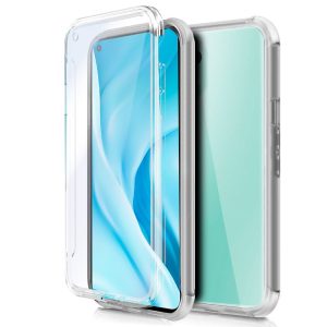 Funda COOL Silicona 3D para Xiaomi Mi 11 Lite / Mi 11 Lite 5G (Transparente Frontal + Trasera)