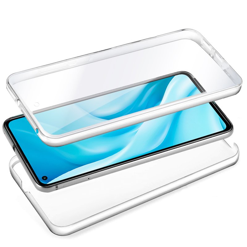 Funda COOL Silicona 3D para Xiaomi Mi 11 Lite / Mi 11 Lite 5G (Transparente Frontal + Trasera) - Image 2