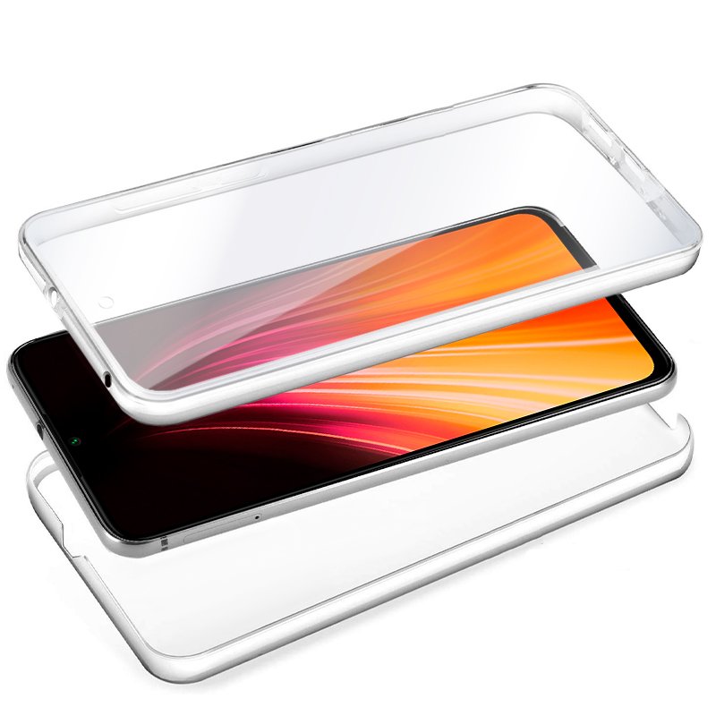 Funda COOL Silicona 3D para Xiaomi Redmi Note 8 / Note 8 (2021) (Transparente Frontal + Trasera) - Image 2