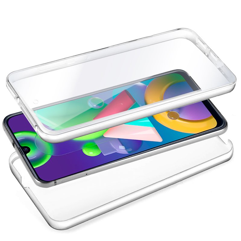 Funda COOL Silicona 3D para Samsung M215 Galaxy M21 (Transparente Frontal + Trasera) - Image 2
