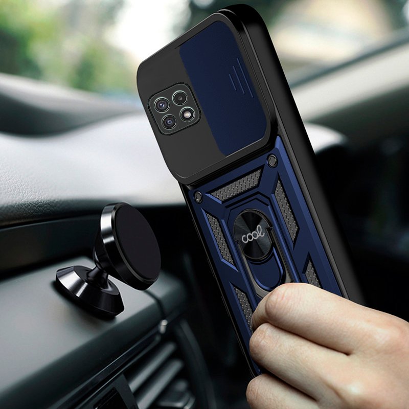 Carcasa COOL para Samsung A226 Galaxy A22 5G Hard Ring Marino - Image 4