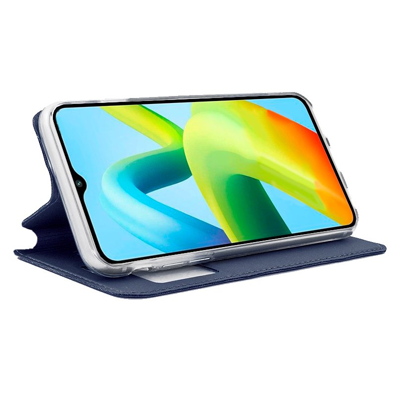 Funda COOL Flip Cover para Xiaomi Redmi A1 / A2 Liso Azul - Image 2