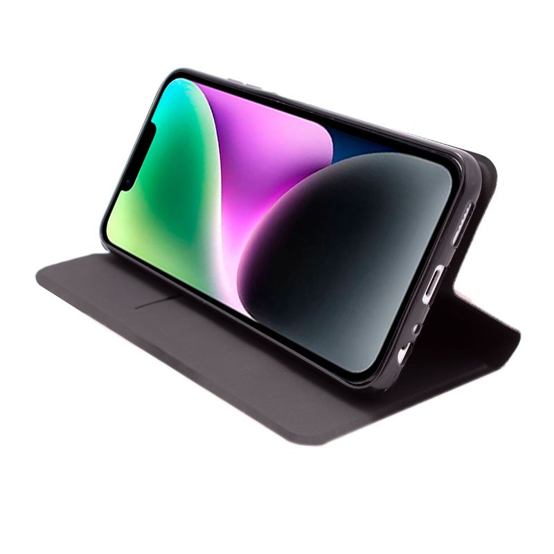 Funda COOL Flip Cover para iPhone 14 Elegance Plata - Image 3