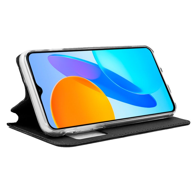 Funda COOL Flip Cover para Huawei Honor X8 5G Liso Negro - Image 2