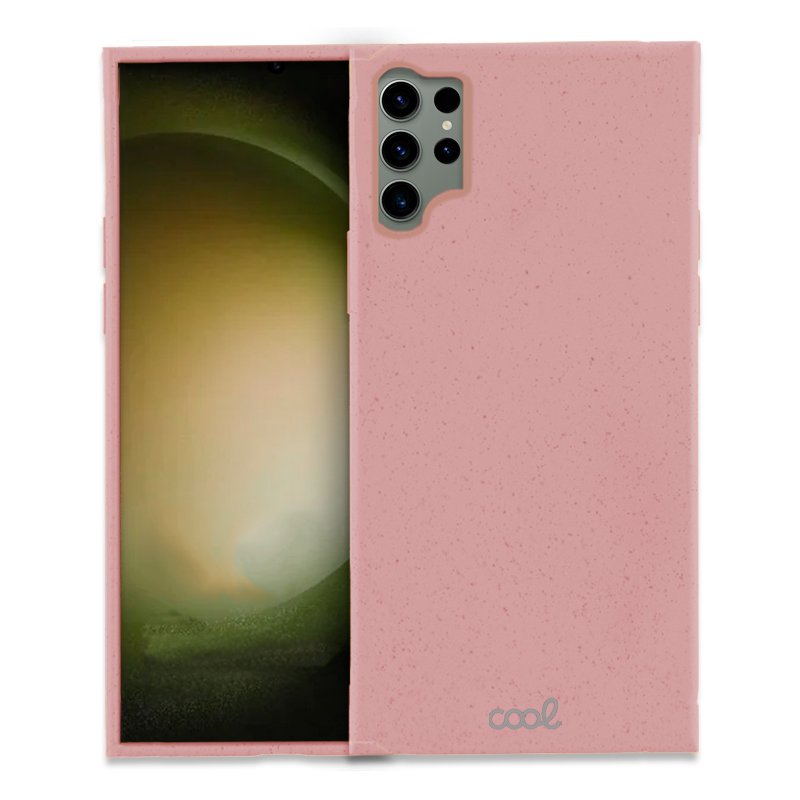Carcasa COOL para Samsung S918 Galaxy S23 Ultra Eco Biodegradable Rosa - Image 2