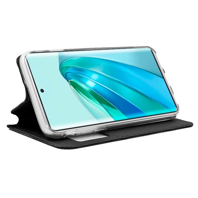 Funda COOL Flip Cover para Huawei Honor Magic 5 Lite Liso Negro - Image 2