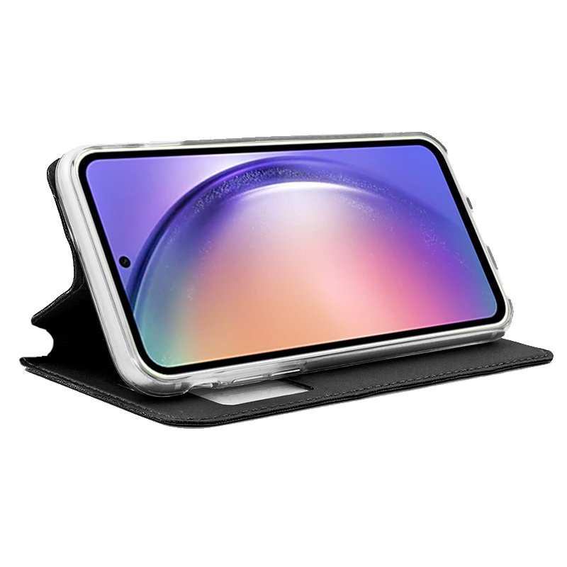 Funda COOL Flip Cover para Samsung A546 Galaxy A54 5G Liso Negro - Image 2