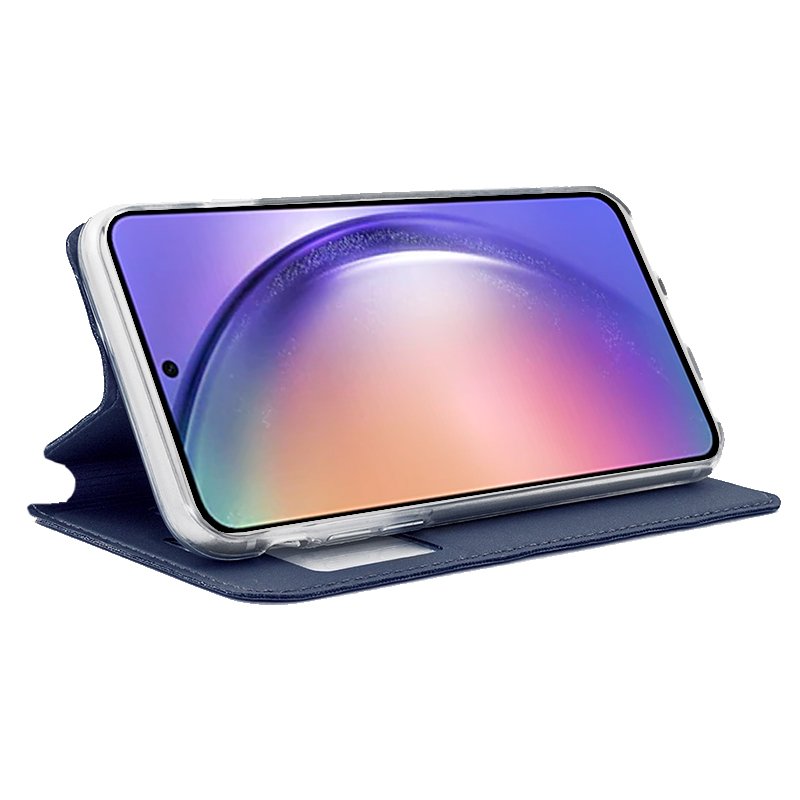 Funda COOL Flip Cover para Samsung Galaxy A54 5G Liso Azul - Image 2