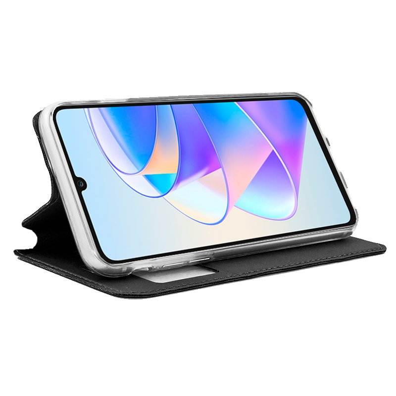 Funda COOL Flip Cover para Huawei Honor X7A Liso Negro - Image 2